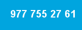 977 755 27 61 977 755 27 61